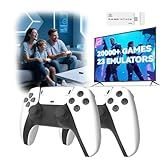 Retro Gaming Console Stick, Classic Video Games Stick with 4K HDMI, Built-in 23 Emulators, 20000+ Games - Plug & Play TV Video GameStick with Upgrade Dual 2.4G Wireless Controllers