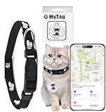 Cat Tracker Collar-Cat GPS Tracker-GPS Tracker for Cats| Dual-System Tracker | Android and iOS Universal | No Monthly Fee | Waterproof | Works with Any Collar
