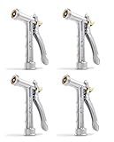 Gilmour Solid Metal Hose Spray Nozzle with Threaded Front - Garden Watering - 573TF, 4 Pack