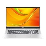 HP 14a Chromebook in Sparkly White 14in HD Intel Quad Core up to 3.7Ghz 4GB DDR5 128GB Storage WiFi Webcam 4K Grahics Chrome OS (14a-nf – Renewed)