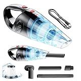 YFIXQNSU Cordless Hand Held Vacuum Cleaner Rechargeable - Portable Handheld Vcauum Lightweight & Low Noise, Washable Filter, Easily Clean Dust & Hair Fastly, Suit for Car/Home/Office