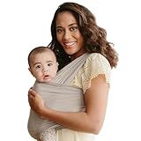 Solly Baby Wrap, Buttery-Soft Baby Carrier Newborn to Toddler 8-25 Lbs., Lightweight & Hands-Free Sling Wrap, Breathable Carrier, Baby Wearing & Postpartum Essential, Mother's Day Essential, Spelt