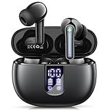 Ear Buds Wireless Earbuds - Bluetooth 5.3 Headphones (48H Playback) Built in Mic with LED Display Charging Case, IP7 Waterproof Earphone for iPhone Andriod Phones Laptop Sports Workout