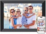 Frameo Digital Picture Frame, 10.1 Inch Smart WiFi Photo Frame with 1280x800 HD IPS Touch Screen, Auto-Rotate, Wall Mountable, Share Photos/Videos Instantly via App from Anywhere
