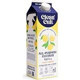 Cleancult All Purpose Cleaner Refills (32oz, 1 Pack) - Cleaner Spray that Removes Dirty & Grime - Free of Harsh Chemicals - Paper Based Eco Refill, Uses 90% Less Plastic - Lemon Verbena