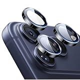 ESR Camera Lens Protector for iPhone 17 Pro Max/ 17 Pro/ 16 Pro Max/ 16 Pro/ 15 Pro Max/ 15 Pro/ 14 Pro Max/ 14 Pro, Ultra-tough HD Individual Camera Protectors, Ultra-thin Tempered Glass, 1 Pack, Black