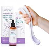 Perimom Perineal Massage kit (Perimom Perineal Massage Tool & Perineal Massage Oil)