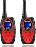 Retevis RT628 Walkie Talkies for Kids,Toys Gifts for 6-12 Years Old Boys Girls,Long Range 2 Way Radio 22CH VOX,Birthday Gift,Family Walkie Talkie for Camping Hiking Indoor Outdoor