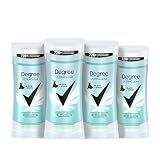 Degree Women's Black+White 4 Count Antiperspirant Balm 2.6 oz - Protects from Deodorant Stains, Fresh Scent, 48H Non-Stop Protection