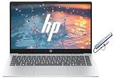 HP 14" Laptop for Business & Students, 256GB SSD, Microsoft Office 365 Included, Windows 11 with Copilot, AMD Athlon 7120U, SageNova Docking Station, Moonlight Blue