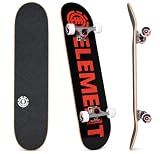 Element Popsicle Skateboard Red Blazin 31" Standard Skateboard with 5" Aluminum Trucks, 7-Layer Maple Deck - Ideal for Kids, Teens, and Adults of All Experience Levels