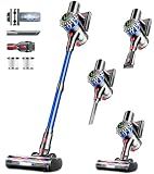 HFFLH Cordless Vacuum Cleaner, 600W 50Kpa 65Mins Cordless Stick Vacuum with Self-Standing, Touch Screen, Anti-Tangle Wireless Vacuum, Vacuum Cleaners for Home/Pet Hair/Carpets/Hardwood Floor