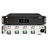 OSD Audio MX880 GEN2 4 Zone Amplifier 8Ch x 80W, Class D, Front Panel On/Off Buttons, Distributed Audio