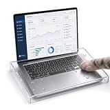 UKCOCO Acrylic Laptop Keyboard Cover for 14-15.6 Inch, Blocks Cat Paws