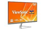 ViewSonic VX3276-4K-MHD 32 Inch 4K UHD Monitor, HDR10, HDMI, DisplayPort