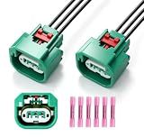 HiSport Headlight Connector 68064997AA 16 AWG Compatible with Chrysler Jeep