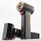 PERFORMANCE GURU Oversize Turbo Dryer Blower for Car, Thrust up to 3.5LB, Maximum Power 750W & 64MM Super Electric Cordless Leaf Blower, for Patio Lawn Careand Car Drying