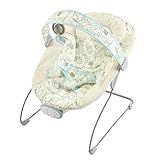 Portable Baby Bouncer Seat with 8 Melodies, 3 Vibration Levels & Adjustable Volume, Foldable Infant Bouncer Rocker with Safety Harness for Baby 0-6 Months, Indoor & Outdoor Use BR2404
