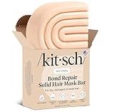 Kitsch Bond Repair Hair Mask – Strengthening Bond Repair Hair Treatment to Restore and Replenish - Hair Mask for Damaged Hair & Dry - Solid Hair Care for All Hair Types - Made in USA - 2.7 oz
