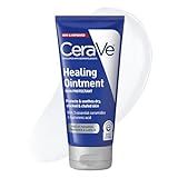 CeraVe Healing Ointment, Hydrating Skin Protectant With Petrolatum, Hyaluronic Acid & Ceramides, Face & Body Skin Barrier Repair For Cracked, Chafed, Dry Skin, Fragrance Free & Lanolin Free, 5 Oz
