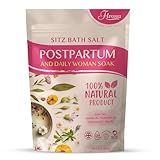 Postpartum Care Sitz Bath Salt - Soak Blend Epsom Salt with Essential Oils, Soothing Hemorrhoid Treatment, Perineal Healing After Birth, New Mom Essentials for Natural Post Partum Recovery