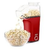 Dash Fresh Pop Popcorn Maker, 16-Cup Hot Air Popper, Red