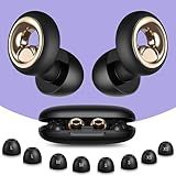 Vosaf 50dB Ear Plugs for Sleeping Noise Cancelling, Reusable Earplugs for Noise Reduction with 8 Ear Tips, Silicone Hearing Protection Ear Plugs for Work, Travel (Carbon)