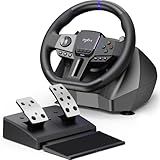 PXN Gaming Steering Wheel - 270/900° V900 GEN2 Sim Racing Wheel with Pedals Paddle Shifter - for Xbox One,Series S|X, PC, PS4, Switch