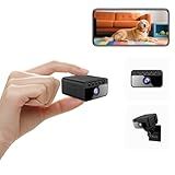 AOBOCAM Hidden Camera with Cloud, 4K HD WiFi Mini Spy Camera 150° View Video, Wireless Indoor Surveillance Secret Camera, Smart AI Motion Detection/Night Vision for Home Security Small Nanny Cam