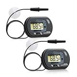 Novique Digital Aquarium Thermometer Fish Tank Thermometer Test with Large LCD Display Fahrenheit/Celsius(℉/℃) for Aquarium Reptile Terrarium Turtle Tank