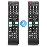【Pack of 2】 Universal for Samsung-TV-Remote-Control Replacement,Compatible with All Samsung Smart Frame QLED LED 7 Series TVs
