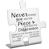 Thank you Appreciation gifts for Teacher Coworker, Retirement Desk Decor