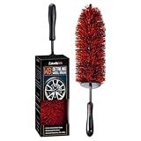 Suds Lab WB Premium Detailing Wheel Brush for All Vehicle Types – 17.7" Ultra-Soft and Scratch-Free Reusable Rim, Wheel, and Tire Brush for Deep Cleaning