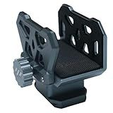 GunStingCT Gun Rifle Shooting Tripod Stand Clamp with Arca Quick Release Plate, Aluminum Hunting Tripod Saddle Universal Shooting Rest Saddle Mount for Shooting Stick, Ball Head