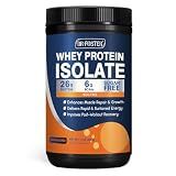 DRFOSTER Whey Protein Isolate Powder Unflavored, 26g Protein, 1.1 lbs