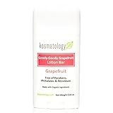 kosmatology Goody-Goody Grapefruit Organic Moisturizing Lotion Bar | Vegan and Cruelty-Free | Mess-Free Moisturizer | Good for Sensitive Skin