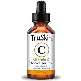 TruSkin Vitamin C Serum for Face – Anti Aging Face Serum with Hyaluronic Acid & Vitamin E – Brightening Formula for Improving Appearance of Dark Spots, Fine Lines & Wrinkles – All Skin Types, 1 fl oz