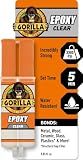 Gorilla 2 Part Epoxy, Incredibly Strong Bonding, 5 Minute Set, 0.85 oz