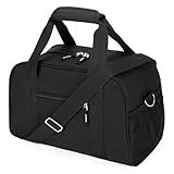 SeaRock 14 inch Small Gym Bag for Men & Women, Mini Duffle Bag for Travel Sports, Lightweight Carry On Duffel Bag, Black