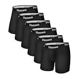 Hanes Men's Boxer Brief Underwear Pack, Stretch Cotton Boxer Briefs for Men, Moisture-Wicking, 12-Pack