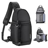 K&F CONCEPT Camera Sling Bag, DSLR/SLR/Mirrorless Camera Backpack