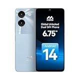 MIRO Ultra-Light 192g 6.75" Big Screen Smartphone - 4G 64GB + 1TB Expandable Storage, 13MP AI Dual Camera 5MP Front, 4900mAh Battery, 3.5mm Headphone Jack, Android 14, Dual SIM Global (Blue)