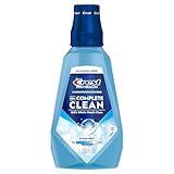 Crest Mouthwash Pro Health Complete Clean, CPC (cetylpyridinium chloride) Antigingivitis/Antiplaque, Alcohol Free, Clean Mint, 1 L (33.8 fl oz)