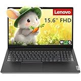 Lenovo Laptop Computer for Home and Office with Lifetime Office 365, 15.6" FHD Display, 8GB RAM, 128GB SSD, 500GB External HDD, Intel Dual-Core, WiFi 6, Bluetooth 5.2, USB-C, Win 11