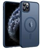 FNTCASE for iPhone 11 Pro Case, Fit for Magsafe, Translucent Matte Back