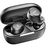 TOZO A1 Wireless Earbuds Bluetooth 5.3 Light Weight in Ear IPX5 Waterproof Headphones 2 Mic for AI Calls, Immersive Premium Sound Bass Headset with Charging Case, 32 Presets EQ Customization via App
