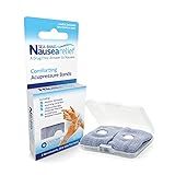 Sea-Band Anti-Nausea Acupressure Wristband for Motion & Morning Sickness, 1 Pair, Gray