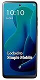 Simple Mobile, Motorola Moto g 5G 2024, 128GB, 5000mAh Battery, 50MP Camera, Gray, Locked
