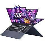 Tunhail 15.6 inch 2 in 1 Laptop, Touchscreen Laptop Core m3-8100Y (up to 3.4 GHz), Laptop 16GB RAM 512GB SSD, 1920X1080 FHD, WiFi 5 BT5.0Numeric Keypad, 360° Rotating Touch Screen