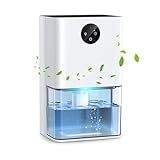 Dehumidifier, 50 OZ Small Dehumidifiers for Room for Home, Quiet with Auto Shut Off, Dehumidifiers for Bedroom (300 sq. ft), Bathroom, RV, Closet